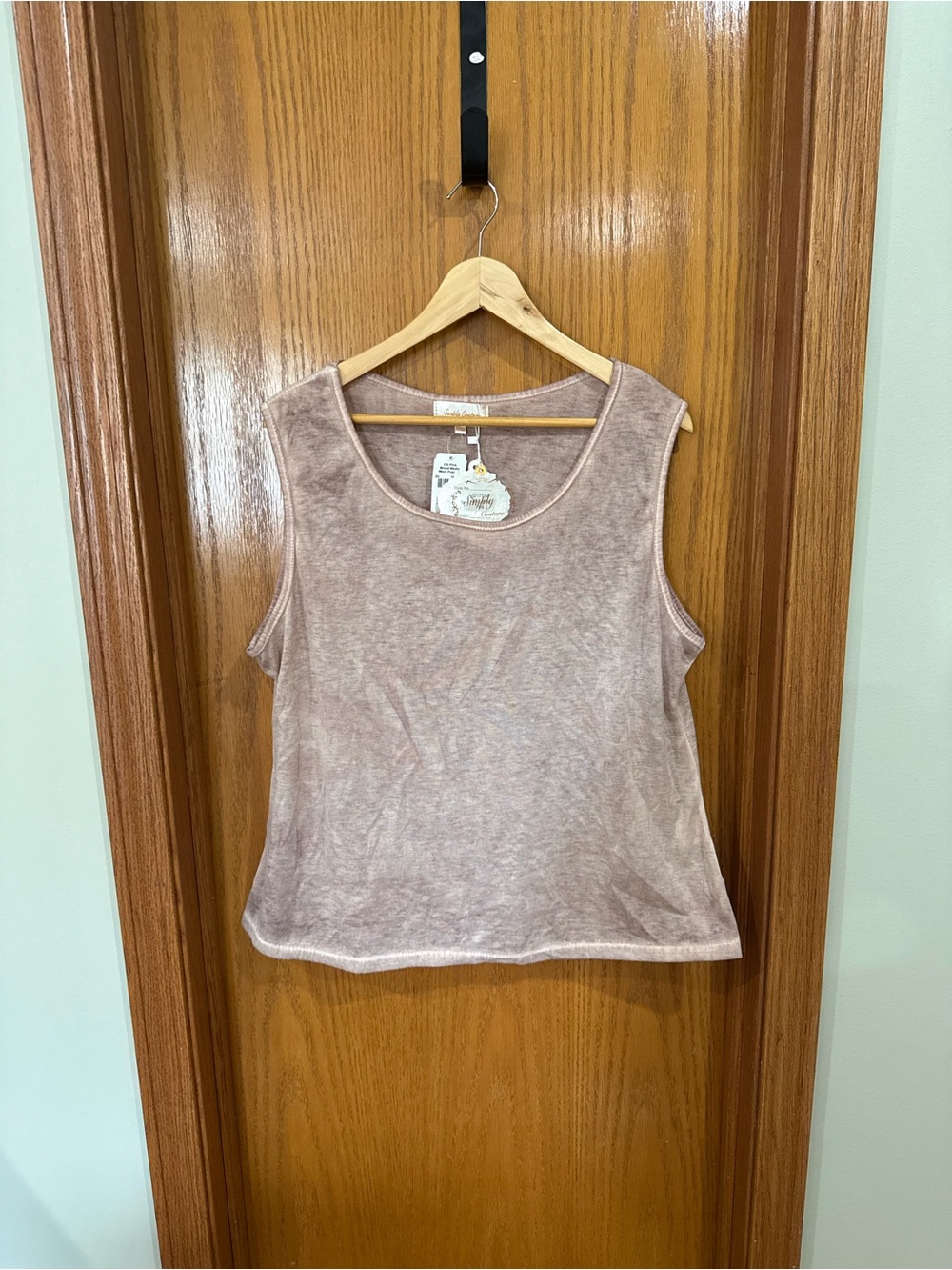 Simply Couture Mixed Media Mesh Tank Top XXL